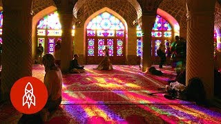 Step Inside Iran’s Kaleidoscopic Mosque [upl. by Ammadas]