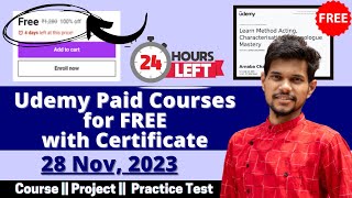 How to get Udemy Courses for FREE in 2023  Udemy Coupon Code 2023  Latest Udemy Coupons [upl. by Yrolam861]