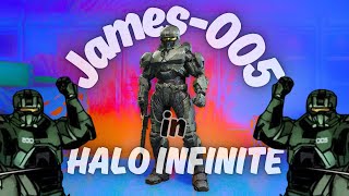 How to Make James005 in Halo Infinite [upl. by Nairde]