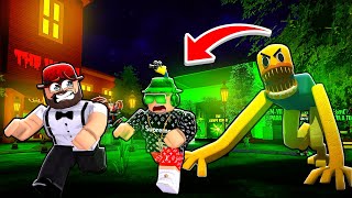 Can We Beat This Creepy Noob Boss in Roblox THE HOUSE TOWER DEFENSE [upl. by Gomer]