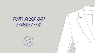 Pose des épaulettes le tuto [upl. by Lasky]