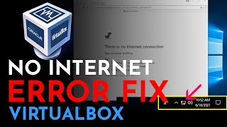 FIXED No Internet VirtualBox  Works for all Operation Systems [upl. by Ainirtak473]