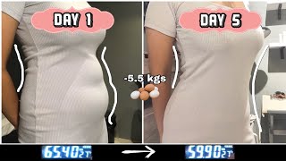 I tried the EGG DIET for 5 days I lost 55kgs  Ms Krisha Natividad [upl. by Morey]