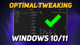 Change These SETTINGS to OPTIMIZE Windows 1011 for GAMING amp Performance  2024 [upl. by Mirna631]