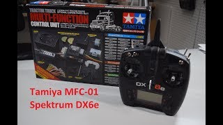 114 Tamiya MFC Setup with Spektrum DX6e King Hauler [upl. by Erimahs968]