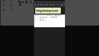 Högskoleprovet högskoleprovet studera enkelt matematik matte tips tricks utbildningskola [upl. by Auginahs]