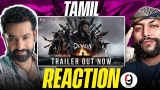 Devara Release Trailer Tamil  NTR  Saif Ali Khan  Janhvi  Koratala  Anirudh  Reaction By RG [upl. by Adan]