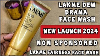 Lakme Skin Lightening Face Wash  Korean Skincare  Lakme Dew Drama Face Wash  notsponsored [upl. by Eiclud896]