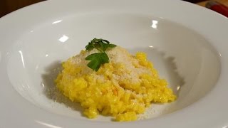 Risotto alla Milanese Recipe  Rossellas Cooking with Nonna [upl. by Selinski]