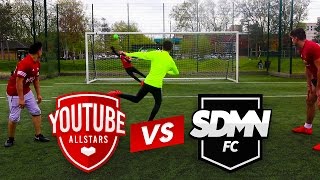 YOUTUBE ALLSTARS VS SDMN FC FOOTBALL CHALLENGES [upl. by Imnubulo]