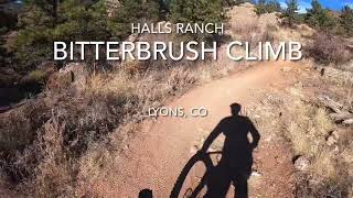 Bitterbrush climb Halls Ranch Colorado [upl. by Osy]