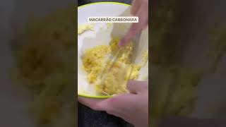 Macarrão Carbonara  Receita na Descrição [upl. by Savinirs809]