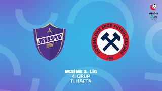 Nesine 3 Lig 4 Grup  Orduspor 1967  Zonguldak Spor FK [upl. by Waring]