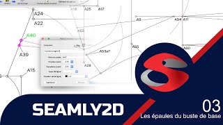 Comment créer des emmanchures et poser les pinces poitrine dans le corsage de base Seamly2D [upl. by Gad]