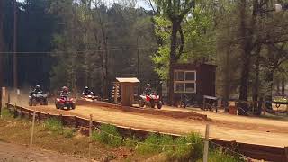 Durhamtown drag race honda trx90 amp trx250x [upl. by Nwahsit]