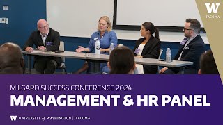 Milgard Success Conference 2024  Management and HR Panel [upl. by Fern]