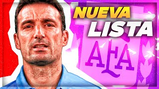 ARGENTINA TIENE NUEVA LISTA  ELIMINATORIAS [upl. by Aibat]