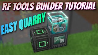 RF Tools Builder Easy Quarry  simple tutorial 118 [upl. by Hailahk]