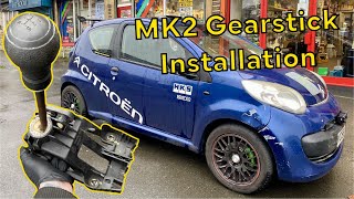 CityBug Gear Lever Upgrade  MK2 Shift Selector Installation C1107Aygo [upl. by Eirojram]