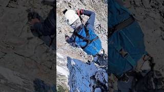 Gap Mountain Few exposed steps to summit mountainsscrambling kananaskis [upl. by Ibok]