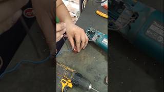 Makita 9557 angle grinder repair power tools makita angler repair shortsvideo [upl. by Odel756]