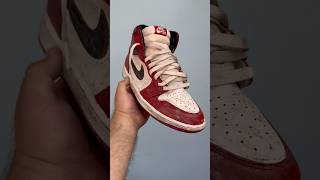 How to clean Jordan 1’s “lost and found” shoedoc shoelada chulada shoecleaner 150bucks jordan1 [upl. by Yralih]