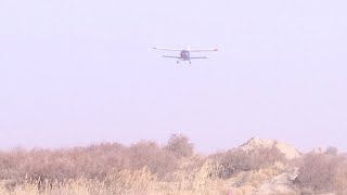 China conducts aerial reforestation in Xinjiangs Taklamakan Desert [upl. by Felicio97]