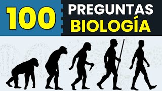 ✅ 100 Preguntas de BIOLOGÍA con Opciones y Respuestas Nivel Básico 🙊 [upl. by Ariday]