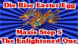 Die Rise Maxis Easter Egg Step 5 Continuation Black Ops 2 Zombies High Maintenance [upl. by Ceevah]