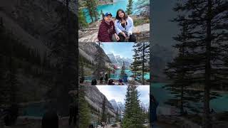 Banff 2024 lifeincanada canadianrockies canadalife travel banffcanada morainelake lakelouise [upl. by Mat]