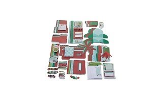 Inspired Inc quotNifty Giftiesquot Holiday Cardmaking Kit [upl. by Omari259]