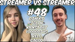 PUBG STREAMERS VS STREAMERS 48 Tgltn Danucd 10000Days Kickstart Relo Gagod [upl. by Tevlev]