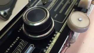 Graetz Musica 4R417 tube radio restoration log  Part 2 [upl. by Annaihr]