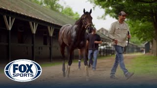 Its gonna be special  Whit Beckman on Honor Marie amp participating in Belmont Stakes [upl. by Erwin]