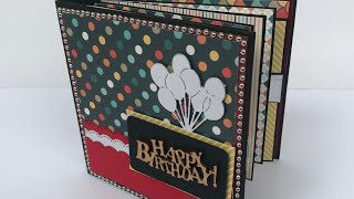 Scrapbook for birthday  scrapbook ideas  Scrapbook for Boyfriend [upl. by Warton]