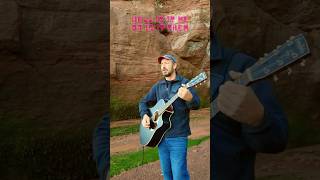 When visiting the sea caves dont forget your guitar countrymusic acoustic theoutlawreverend [upl. by Anaitsirhc]