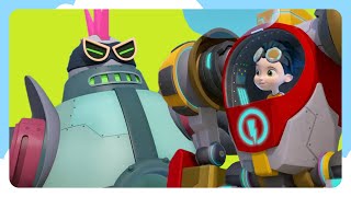 Rusty vs Super Villain Bot MORE  Rusty Rivets  Cartoons for Kids [upl. by Rosita]