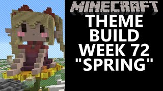 Minecraft  Your Theme Builds  Week 72  Spring [upl. by Glovsky]