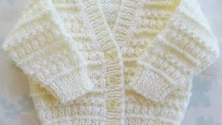 baby woolen sweater design for winter hand knitted sweater pattern [upl. by Yesnek497]