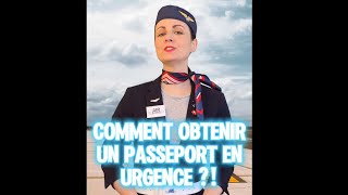 Comment obtenir un passeport en urgence [upl. by Enorel]