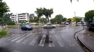 FUERTE LLUVIA EN MEJICANOS SAN SALVADOR EL SALVADOR [upl. by Ttik]