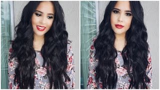 How To Perfect Beach Waves Hair Tutorial  Nelly Toledo [upl. by Inge854]