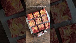 EGGLESS RED VELVET CHEESECAKE BROWNIES Valentines Special Recipe shorts [upl. by Alleda]