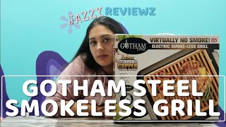 GOTHAM STEEL ELECTRIC SMOKELESS GRILL REVIEW  DOES IT REALLY WORK [upl. by Lectra788]