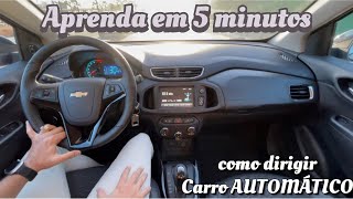 Aprenda como dirigir carro automático [upl. by Nosloc]