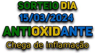 Sorteio de um gerador antioxidante Chega de inflamação [upl. by Thor]