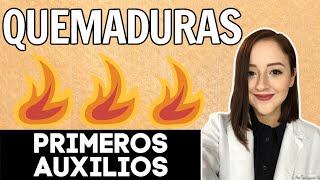 Quemaduras De Tercer Grado Primeros Auxilios ✥ Que Poner A Las Quemaduras [upl. by Diao]