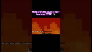 MInecraft treasure chest Moment minecraft minecraftgameplay gaming minecrafmemes [upl. by Rriocard]