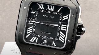 2020 Cartier Santos De Cartier ADLC WSSA0039 Cartier Watch Review [upl. by Dan]