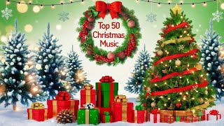 Top 50 Classic Christmas Songs of All Time🎄Joyful Christmas Songswith Lyrics Playlist 2024 [upl. by Fevre574]